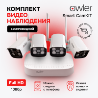 Комплект видеонаблюдения Owler Smart CamKit