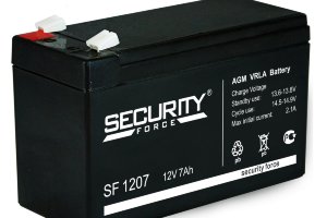 АКБ 7-А/ч SF 1207 Security Force - 