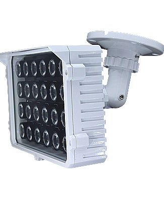 IRLED120 IRLED120 LED-прожектор 120м. Внешний LED прожектор для видеонаблюдения способен обеспечивать освещение с дальностью до 120 метров. Предназначен для освещения наблюдаемого объекта в темное время суток.