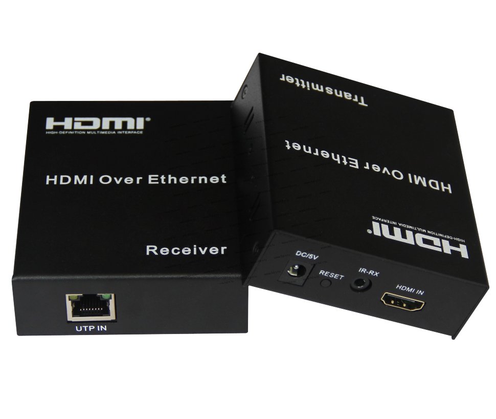 OP-HDMI-100 OP-HDMI-100 Удлинитель сигнала HDMI по витой паре (CAT 5E/6) до 100м