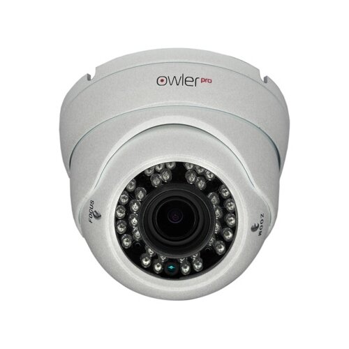 IP видеокамера Owler FHD20i IP-видеокамера Owler FHD20i внутренняя, разрешение 2Мп, объектив 2.8мм, угол обзора 100°, Ик-подсветка 20м.
