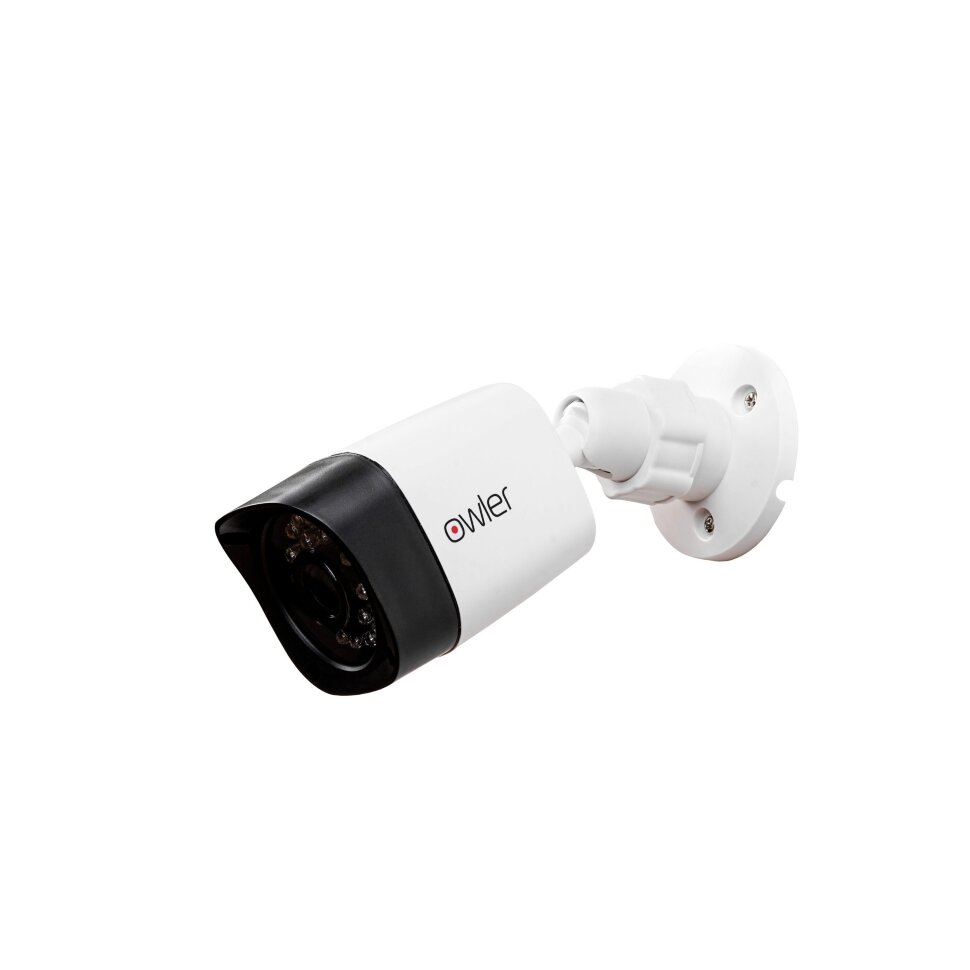 IP видеокамера Owler i430P XM POE (2.8) IP видеокамера Owler i430P XM POE (2.8) цилиндрическая, разрешение 4МП, фокусное расстояние 2.8мм, угол обзора 105°, корпус: пластик, IP65, питание POE (48V) и DC12V, работает на патформе XMEYE, поддержка H.265+ (совместима с H.264/265), доп.поток 800х448 25к/с, Поддержка функций аналитики: обнаружение людей/лиц, 3DNR, цифровой WDR, поддержка RTSP. Рекомендуется для наружной установки.