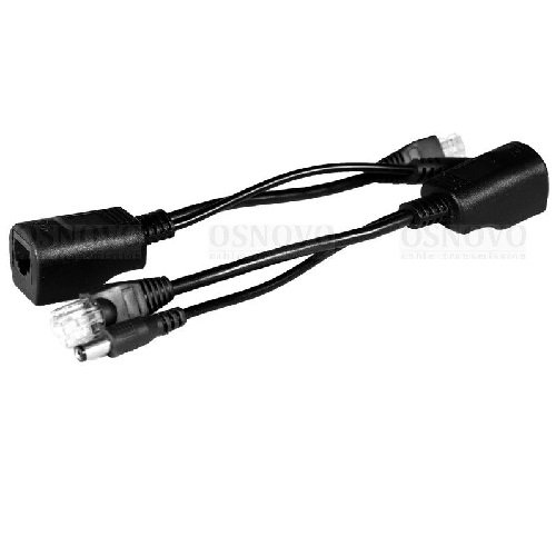 Poe инжектор + сплиттер Poe инжектор + сплиттер - пассивный комплект (инжектор + сплиттер) для передачи PoE по кабелю Cat 5e. Предназначен для питания оконечных сетевых устройств.